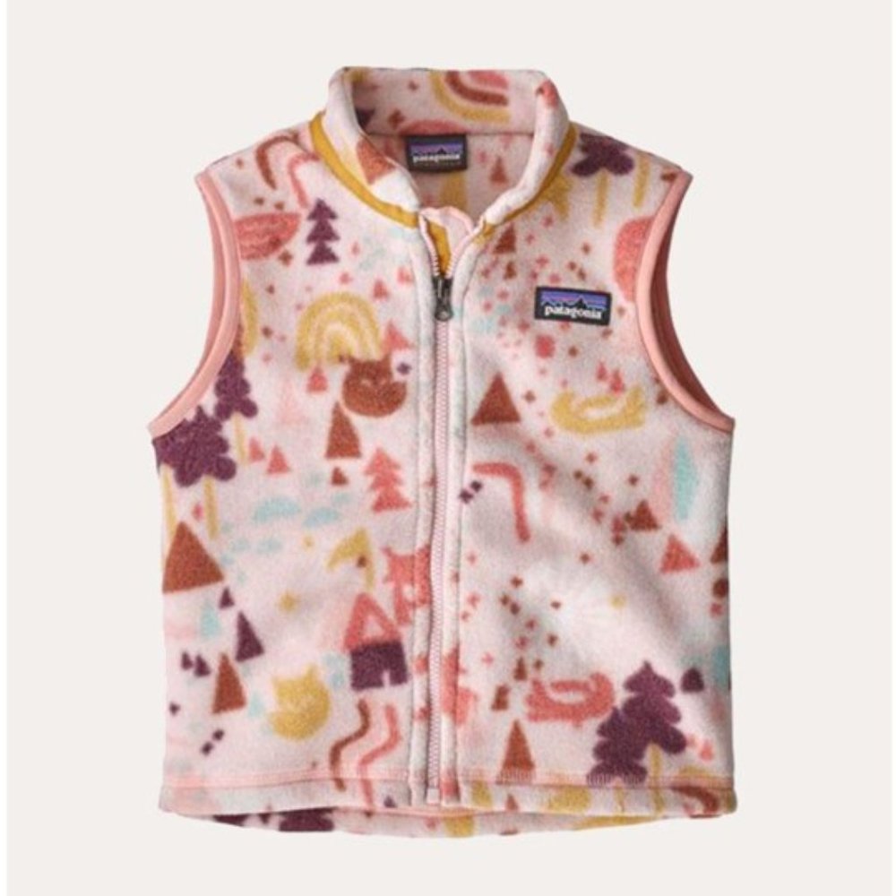 Patagonia Baby Synchilla fleece vest size 6-12 months.